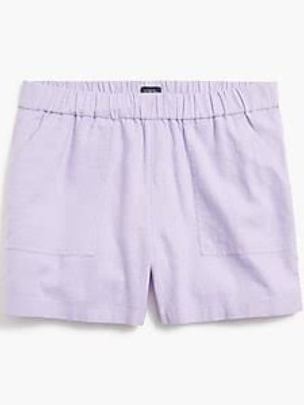 J. Crew Vintage Lilac Linen-Blend Pull-on Short/NWT/SMALL